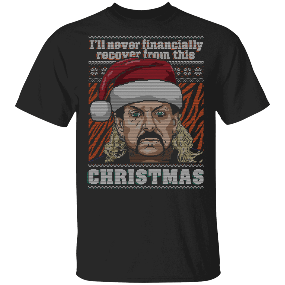 T-Shirts Black / S Tiger King Ugly Sweater T-Shirt