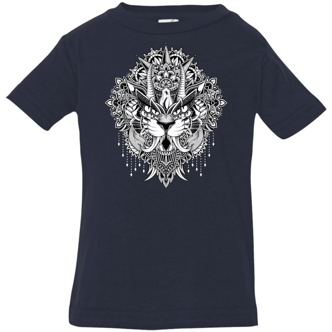 T-Shirts Navy / 6 Months Tiger Mandala Infant Premium T-Shirt