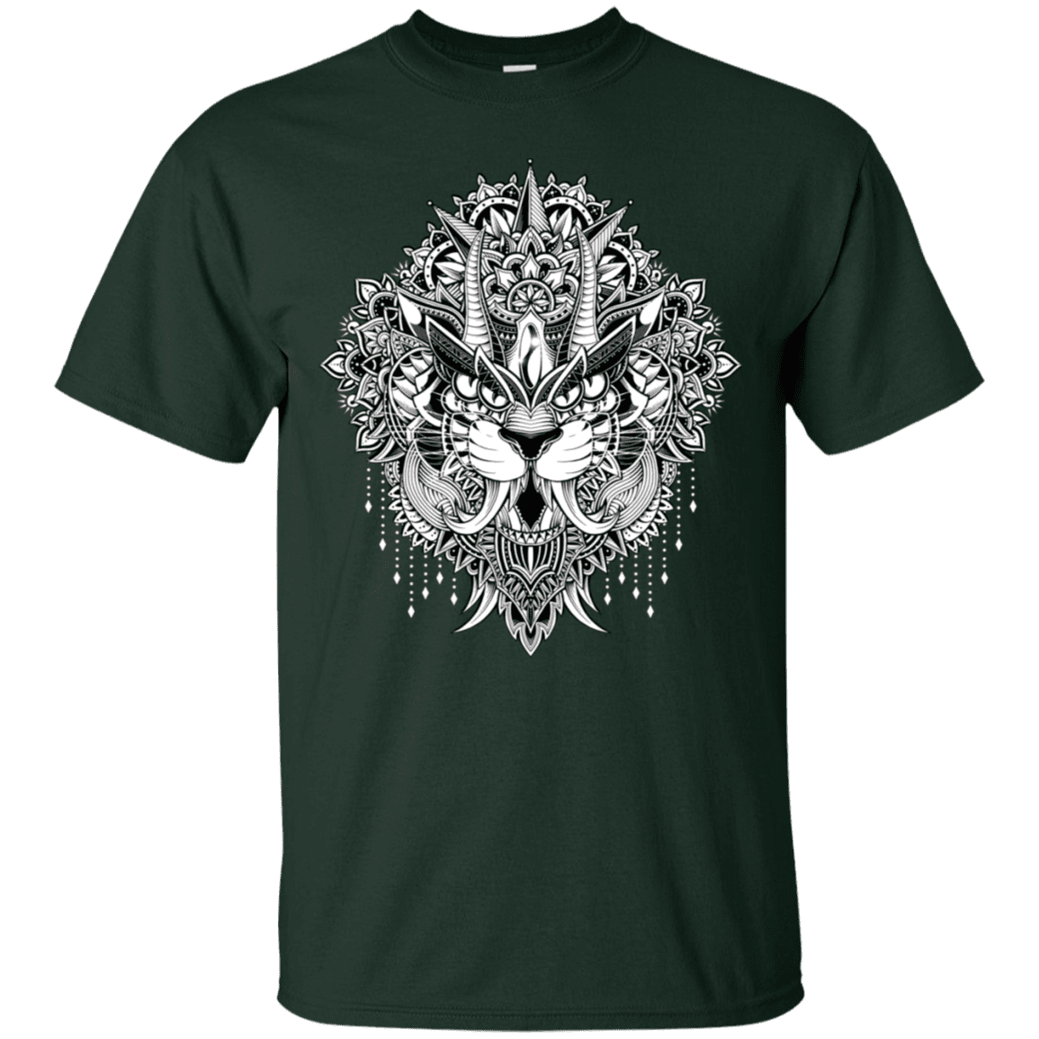 T-Shirts Forest / S Tiger Mandala T-Shirt