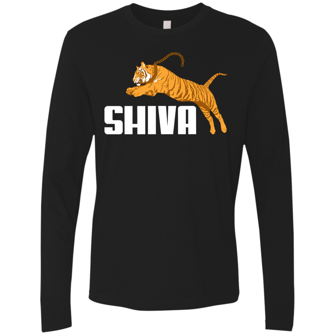 T-Shirts Black / Small Tiger Pal Men's Premium Long Sleeve