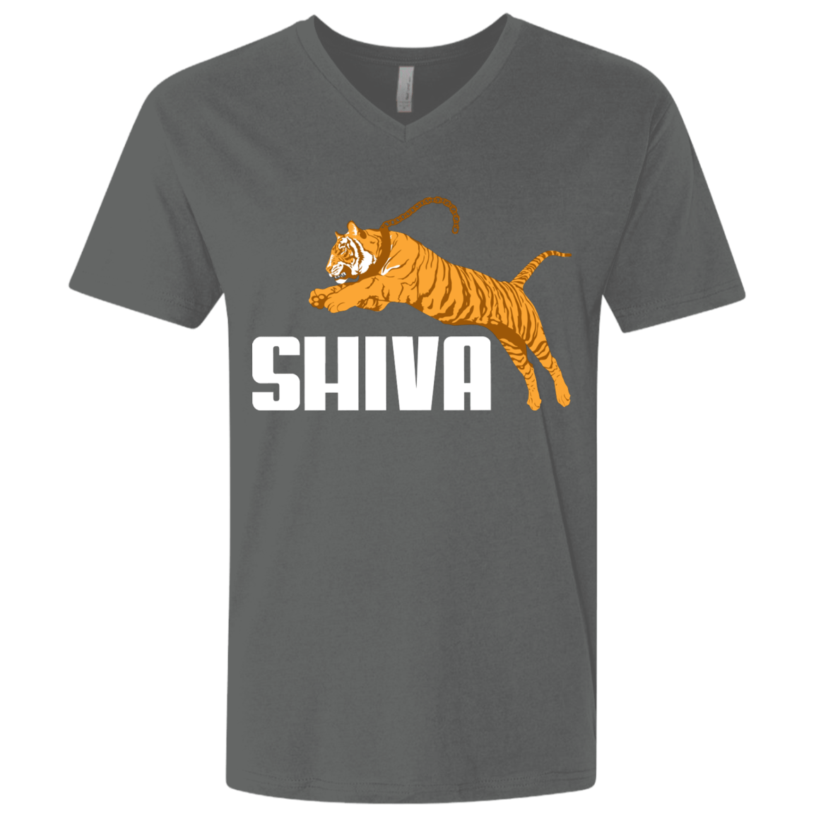 T-Shirts Heavy Metal / X-Small Tiger Pal Men's Premium V-Neck