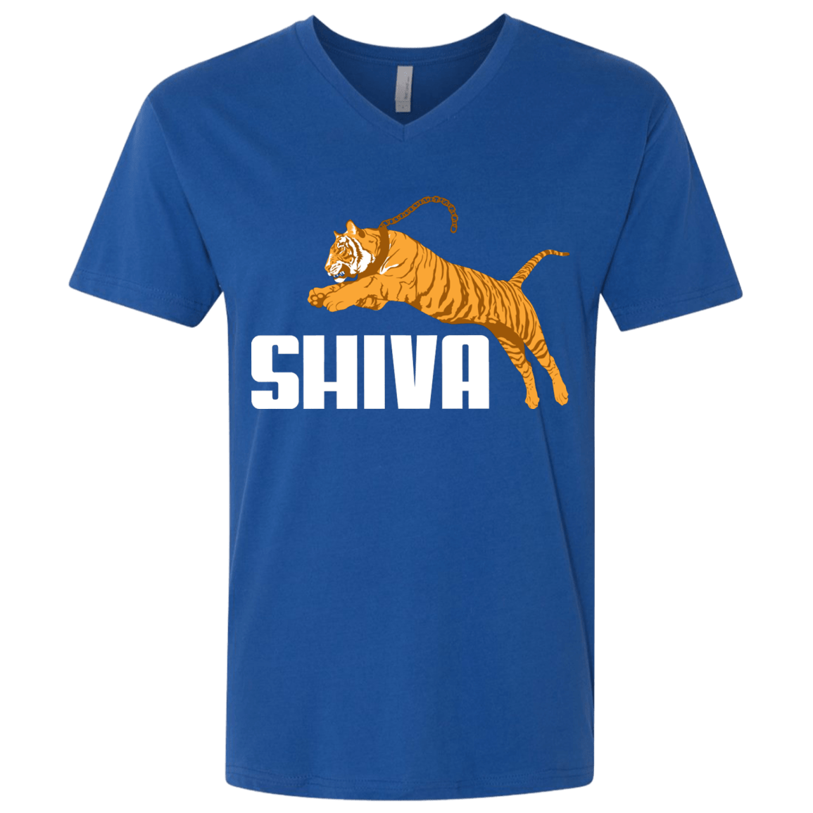 T-Shirts Royal / X-Small Tiger Pal Men's Premium V-Neck