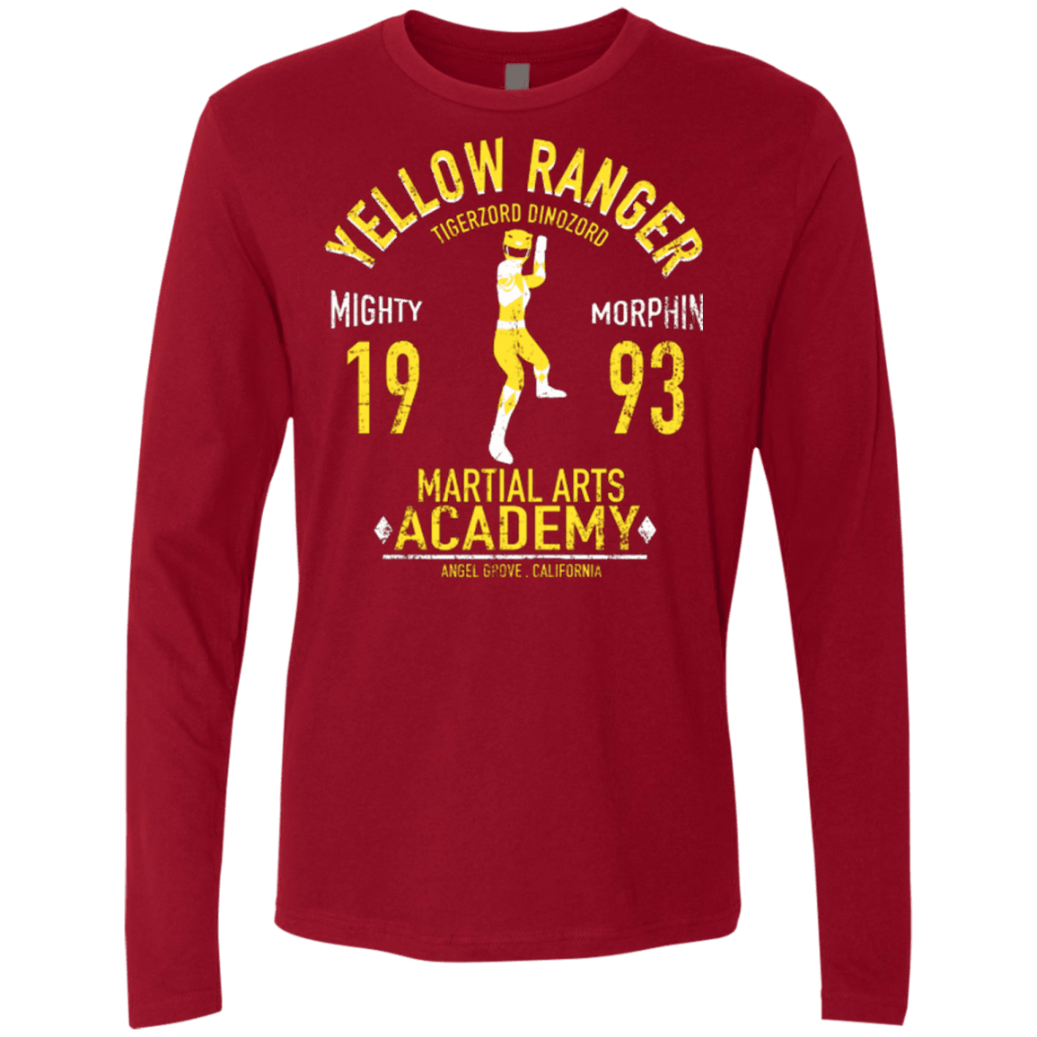 T-Shirts Cardinal / Small Tiger Ranger Men's Premium Long Sleeve