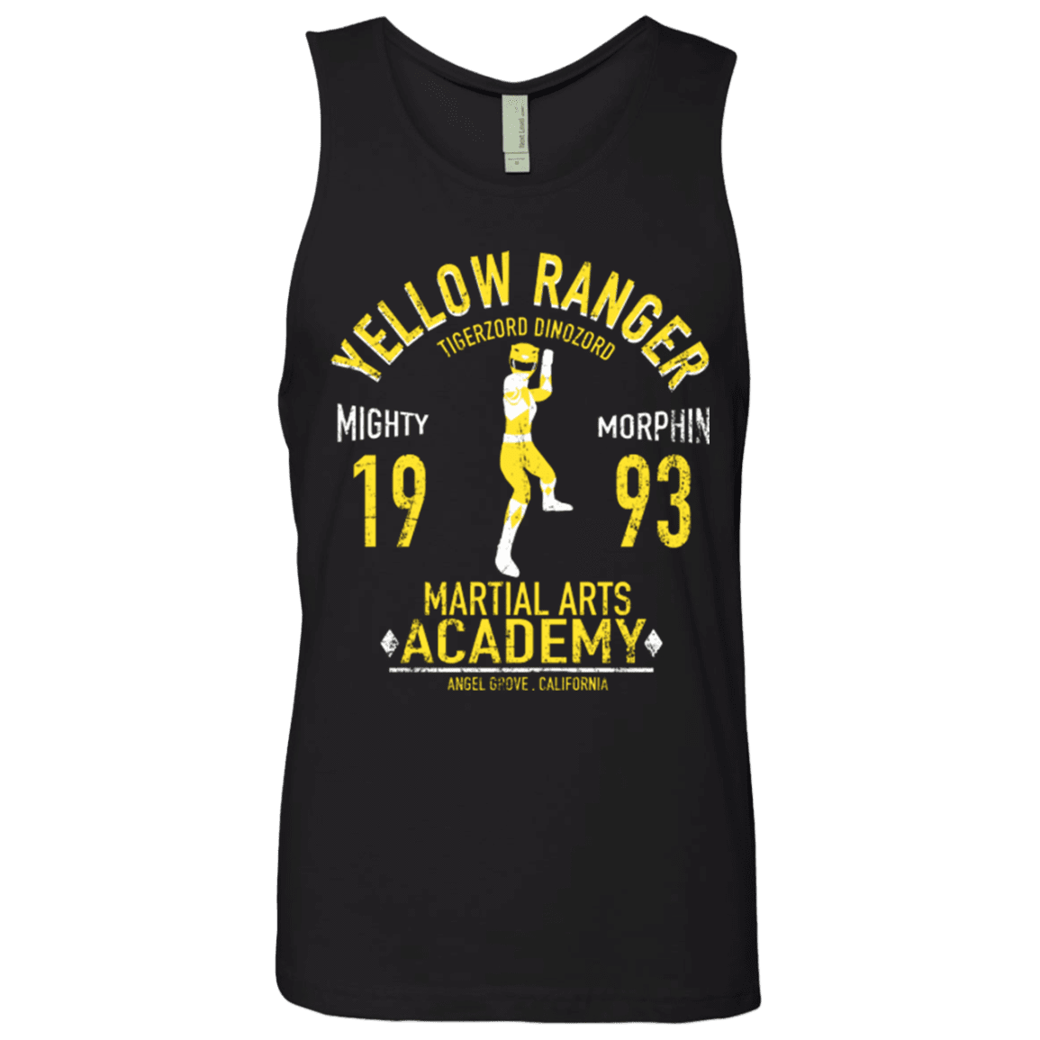 T-Shirts Black / Small Tiger Ranger Men's Premium Tank Top