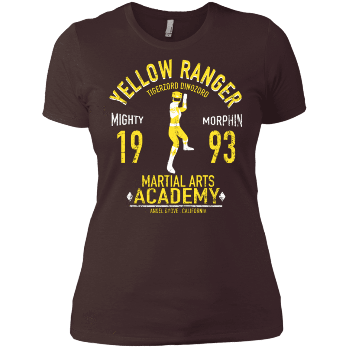 T-Shirts Dark Chocolate / X-Small Tiger Ranger Women's Premium T-Shirt
