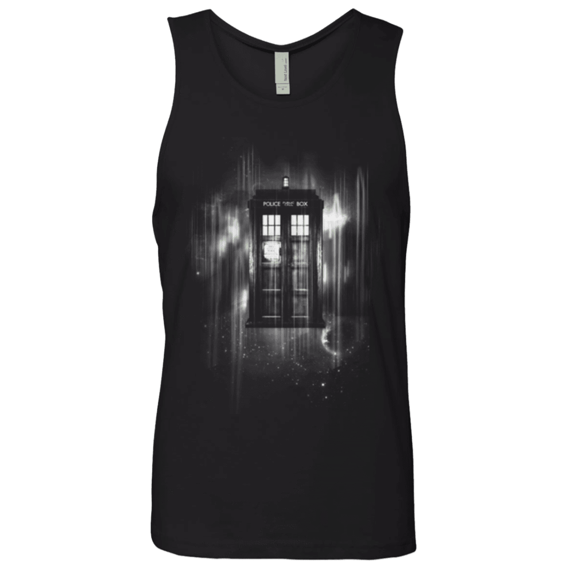 T-Shirts Black / Small Time blur Men's Premium Tank Top