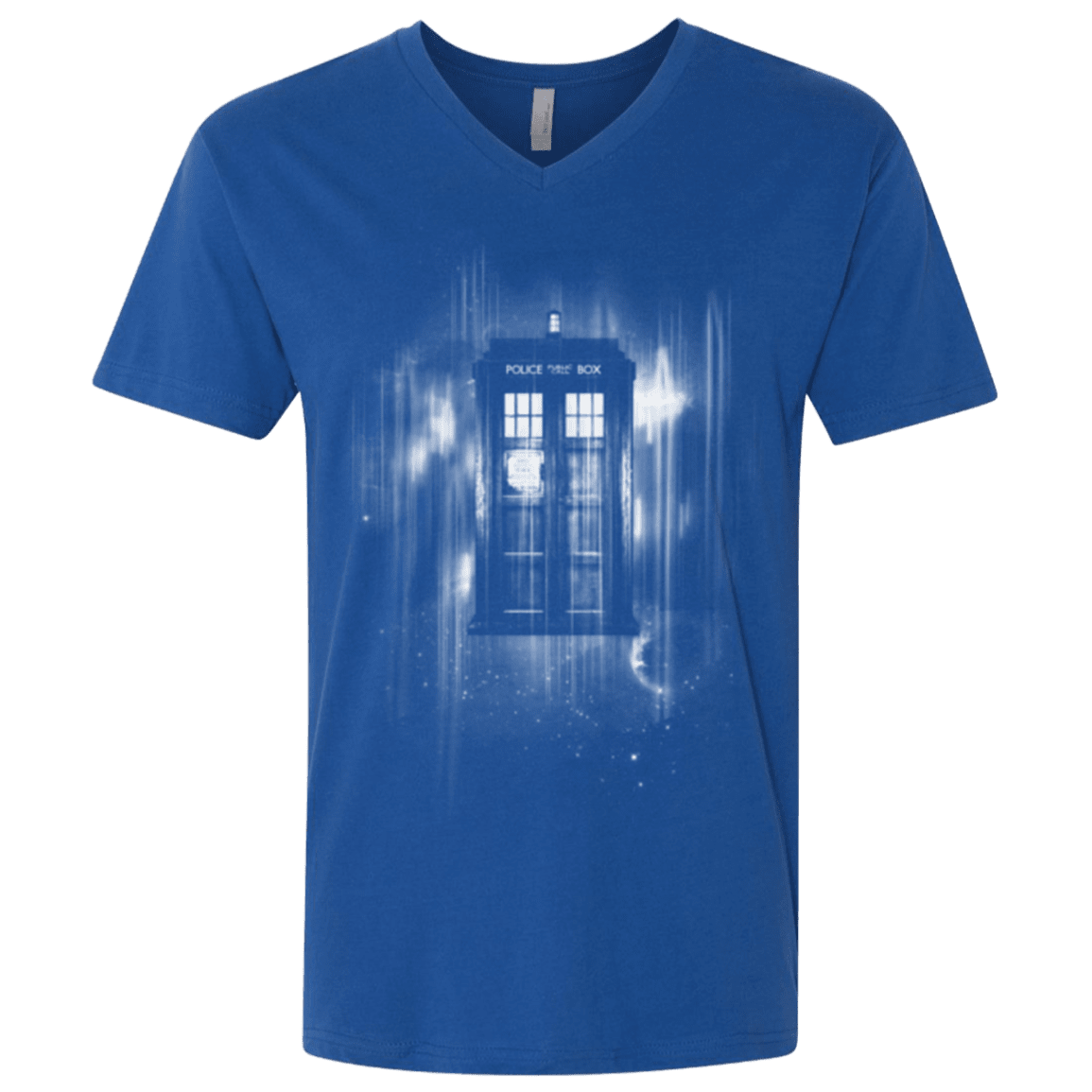 T-Shirts Royal / X-Small Time blur Men's Premium V-Neck