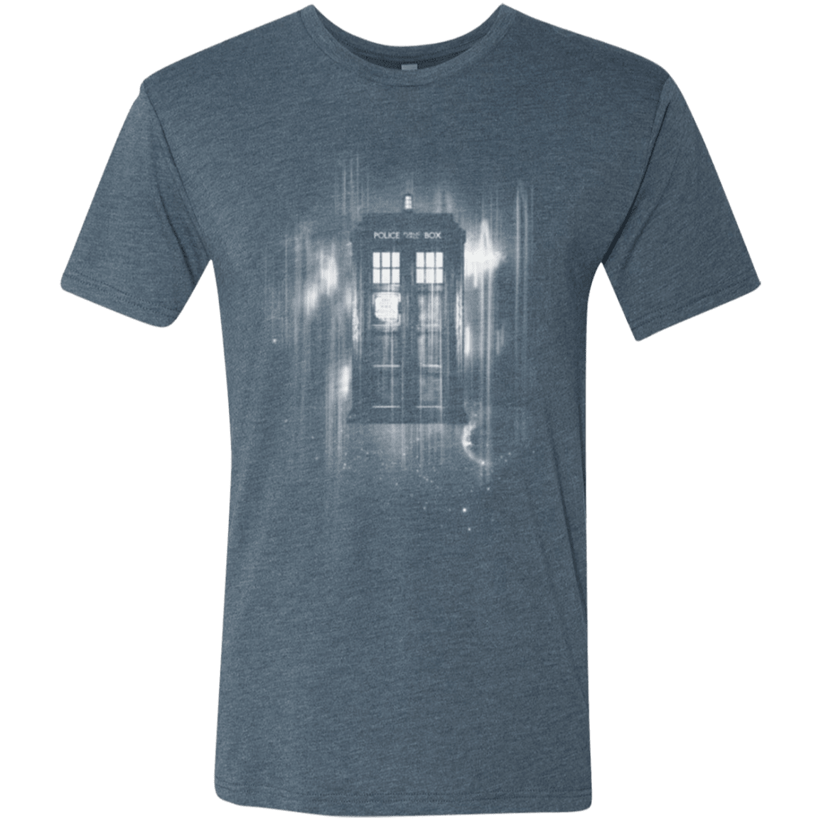 T-Shirts Indigo / Small Time blur Men's Triblend T-Shirt