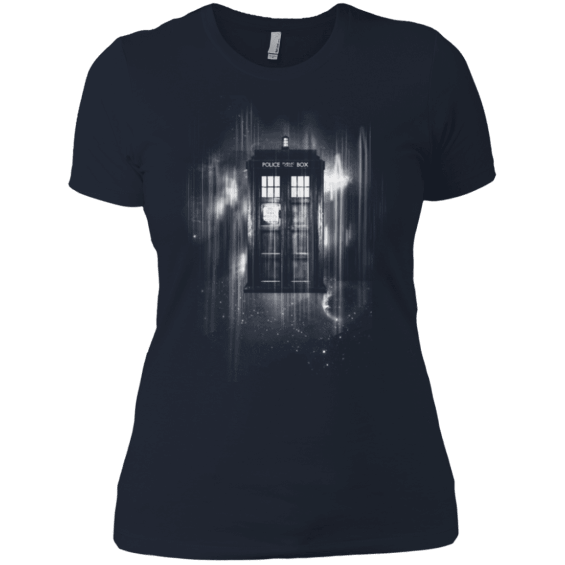 T-Shirts Midnight Navy / X-Small Time blur Women's Premium T-Shirt