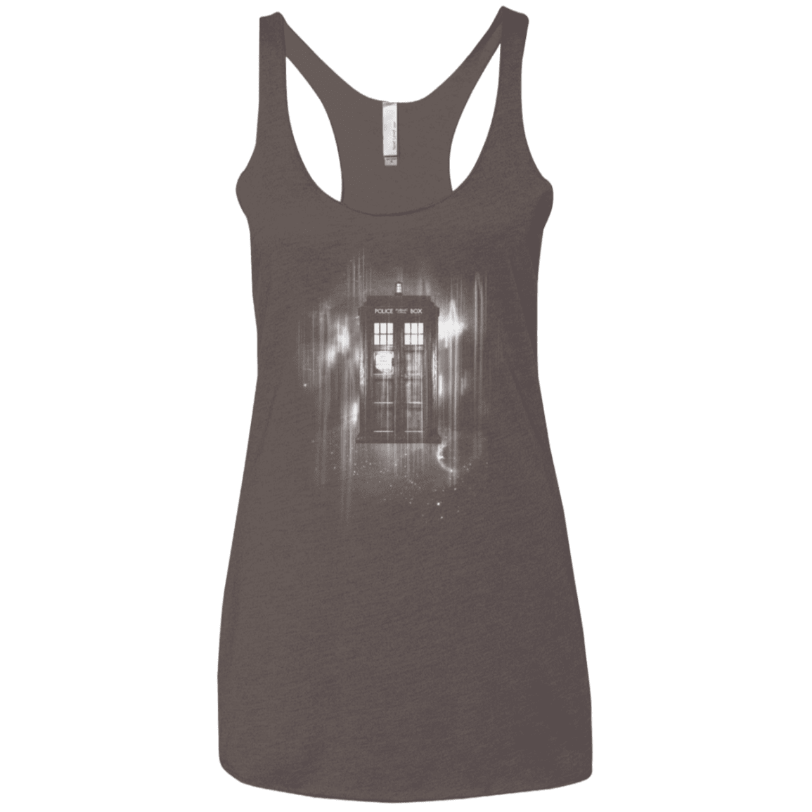 T-Shirts Macchiato / X-Small Time blur Women's Triblend Racerback Tank