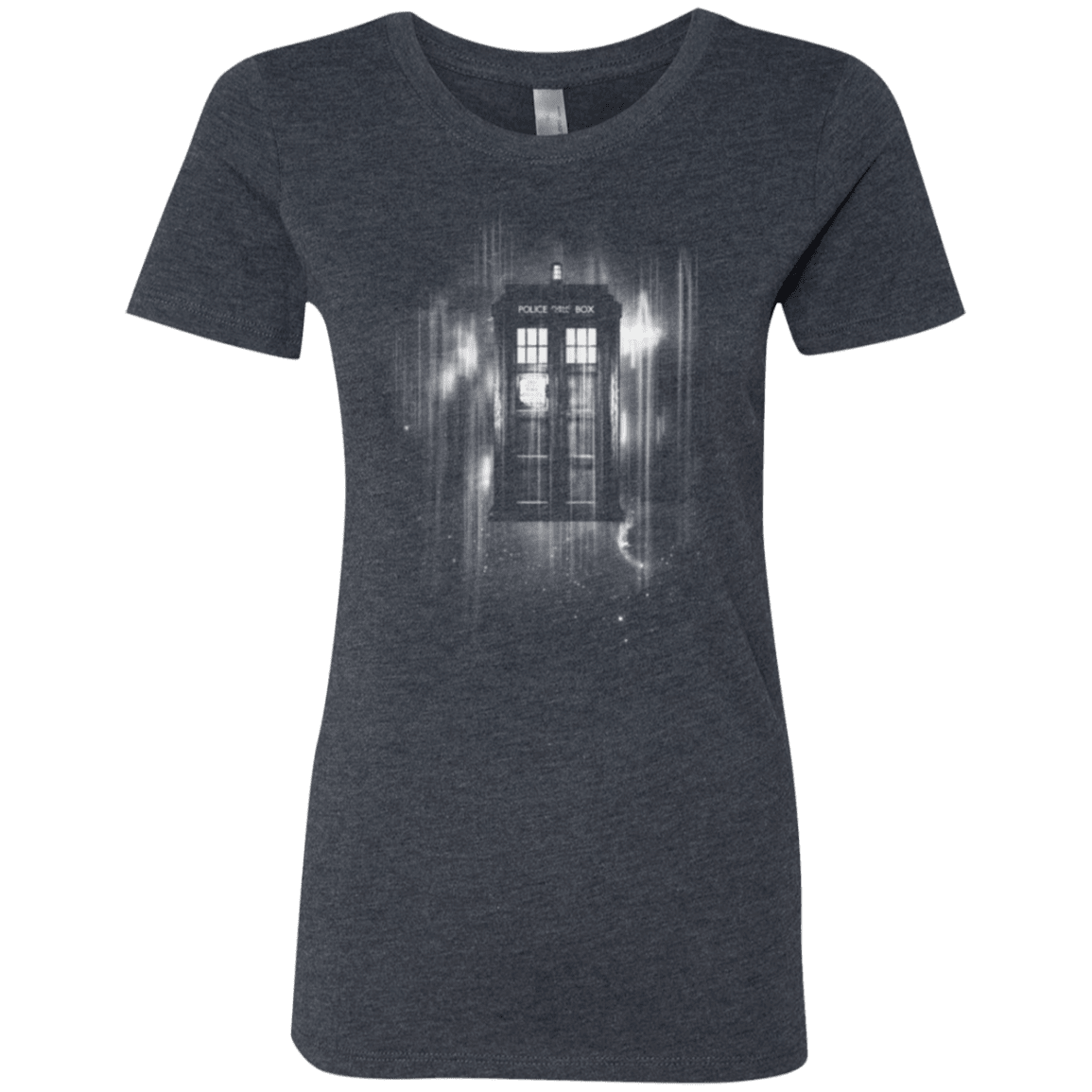 T-Shirts Vintage Navy / Small Time blur Women's Triblend T-Shirt