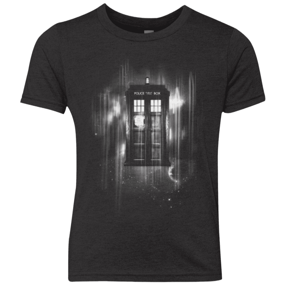 T-Shirts Vintage Black / YXS Time blur Youth Triblend T-Shirt