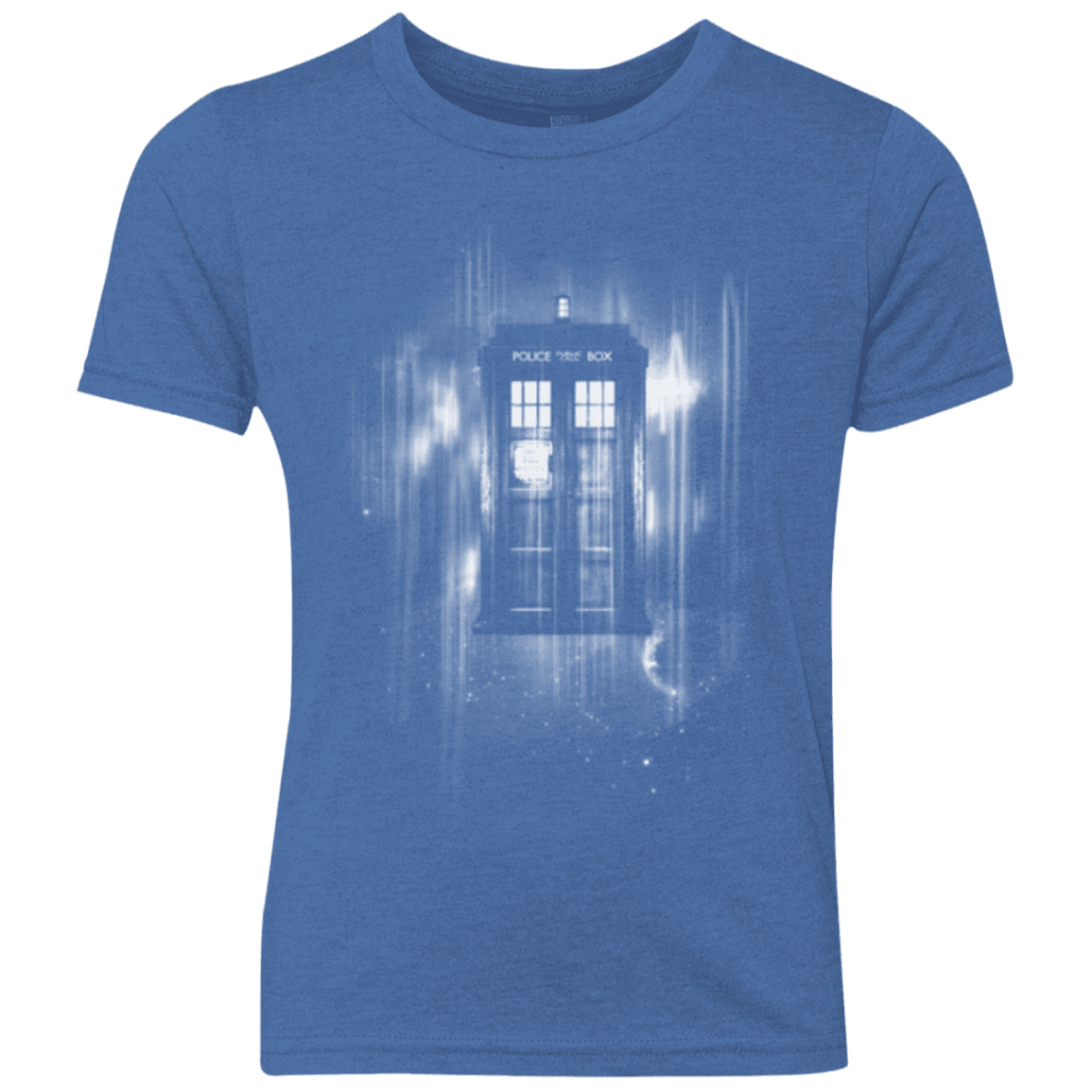 T-Shirts Vintage Royal / YXS Time blur Youth Triblend T-Shirt