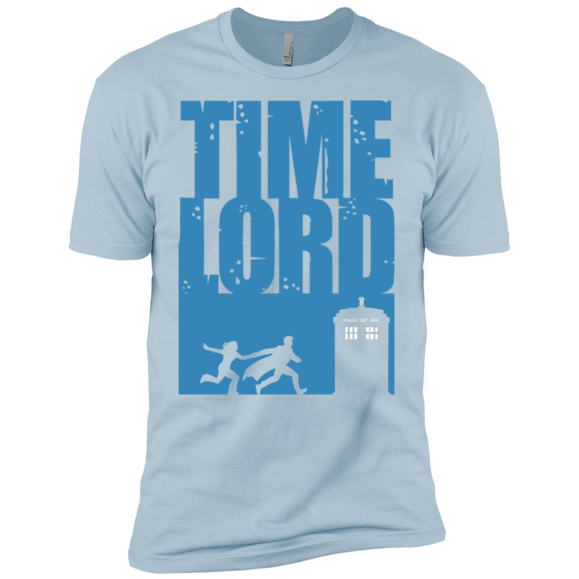 T-Shirts Light Blue / YXS Time Lord Allons-y! Boys Premium T-Shirt