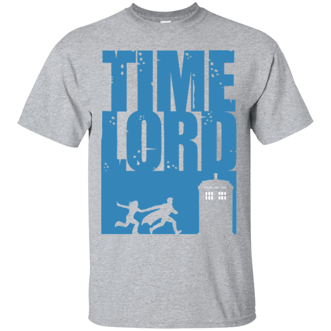 T-Shirts Sport Grey / Small Time Lord Allons-y! T-Shirt