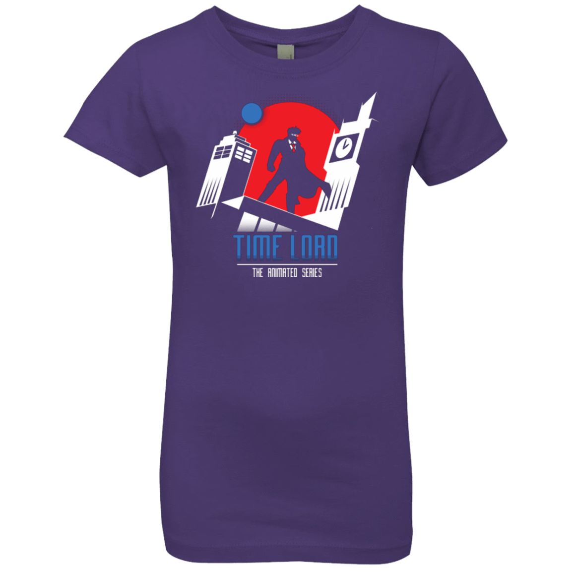 T-Shirts Purple Rush / YXS Time Lord Animated Series Girls Premium T-Shirt