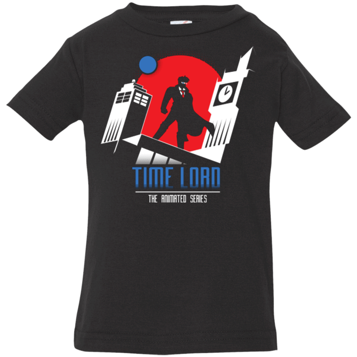 T-Shirts Black / 6 Months Time Lord Animated Series Infant Premium T-Shirt