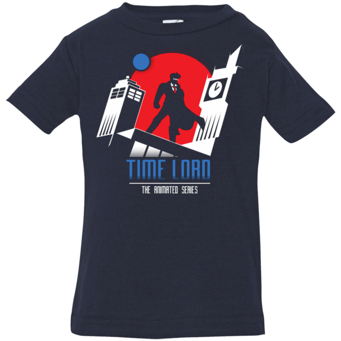 T-Shirts Navy / 6 Months Time Lord Animated Series Infant Premium T-Shirt