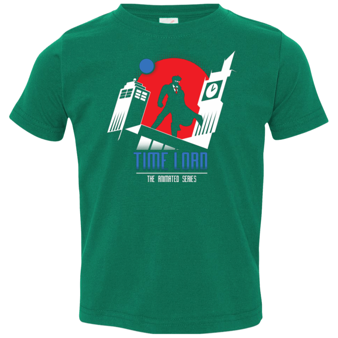 T-Shirts Kelly / 2T Time Lord Animated Series Toddler Premium T-Shirt