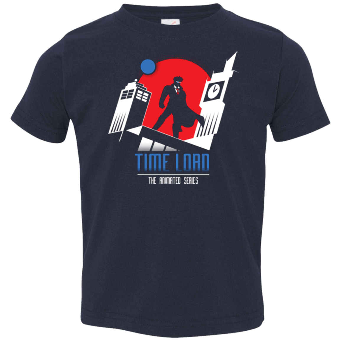 T-Shirts Navy / 2T Time Lord Animated Series Toddler Premium T-Shirt