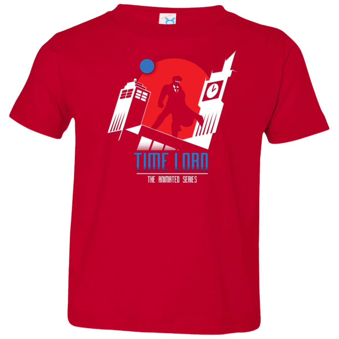 T-Shirts Red / 2T Time Lord Animated Series Toddler Premium T-Shirt