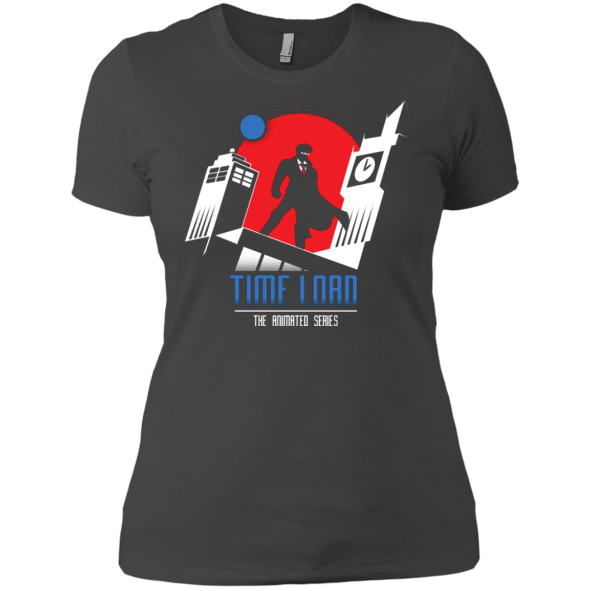 T-Shirts Heavy Metal / X-Small Time Lord Animated Series Women's Premium T-Shirt