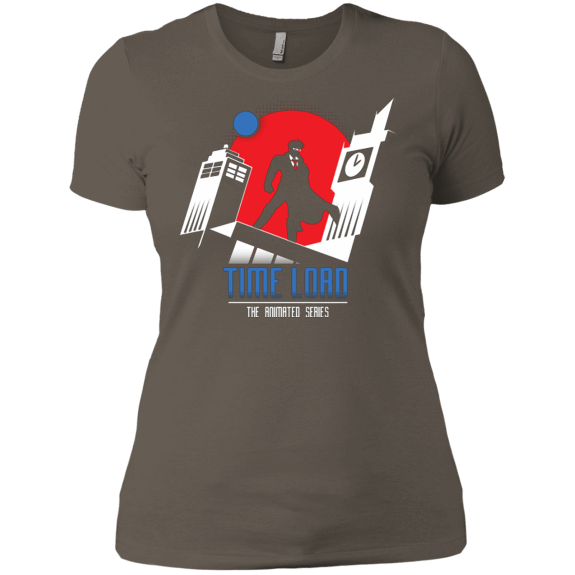T-Shirts Warm Grey / X-Small Time Lord Animated Series Women's Premium T-Shirt