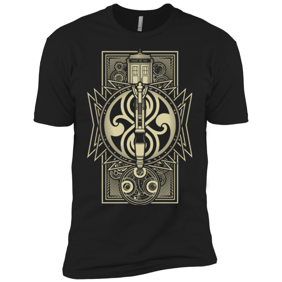 T-Shirts Black / YXS Time Lord Association Boys Premium T-Shirt