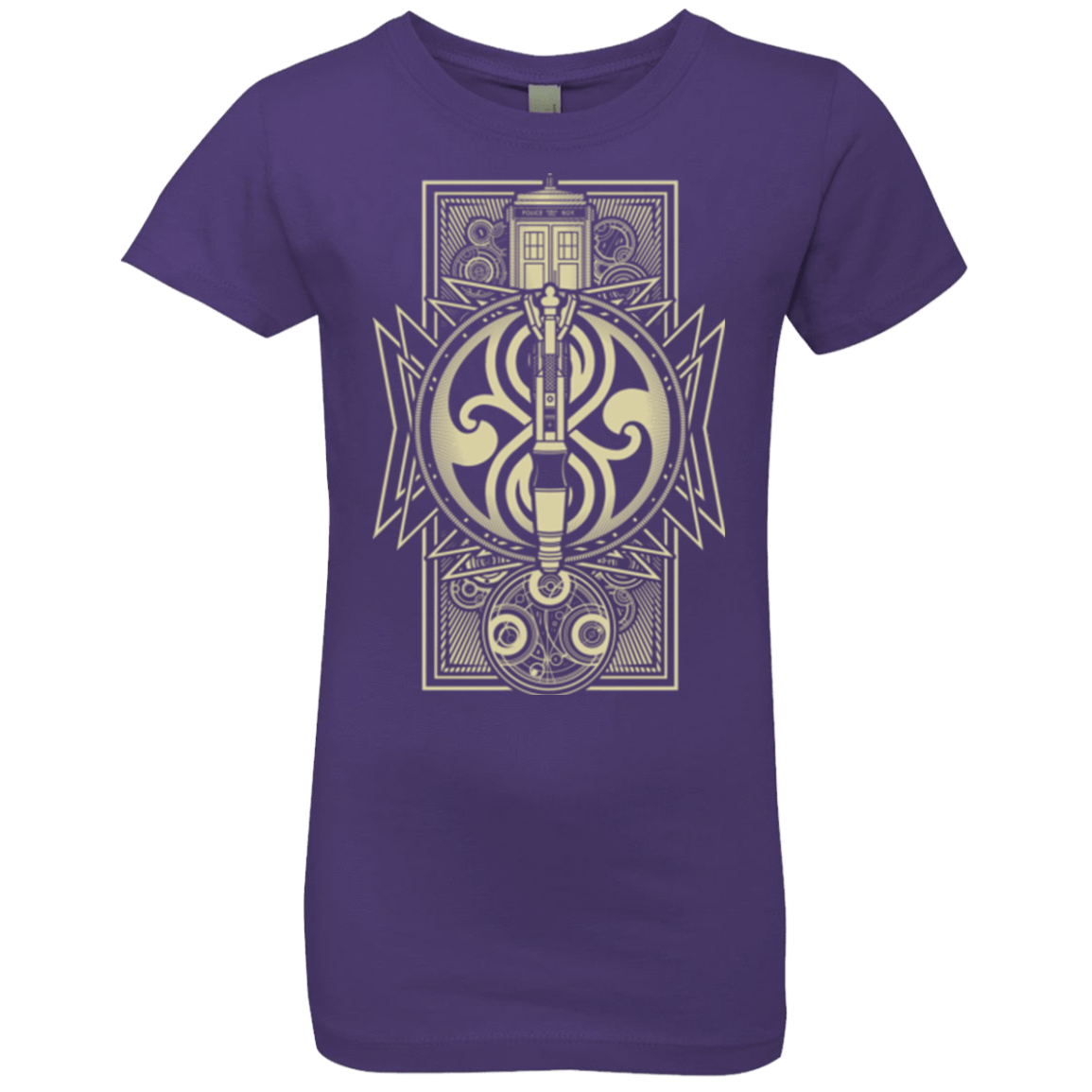 T-Shirts Purple Rush / YXS Time Lord Association Girls Premium T-Shirt