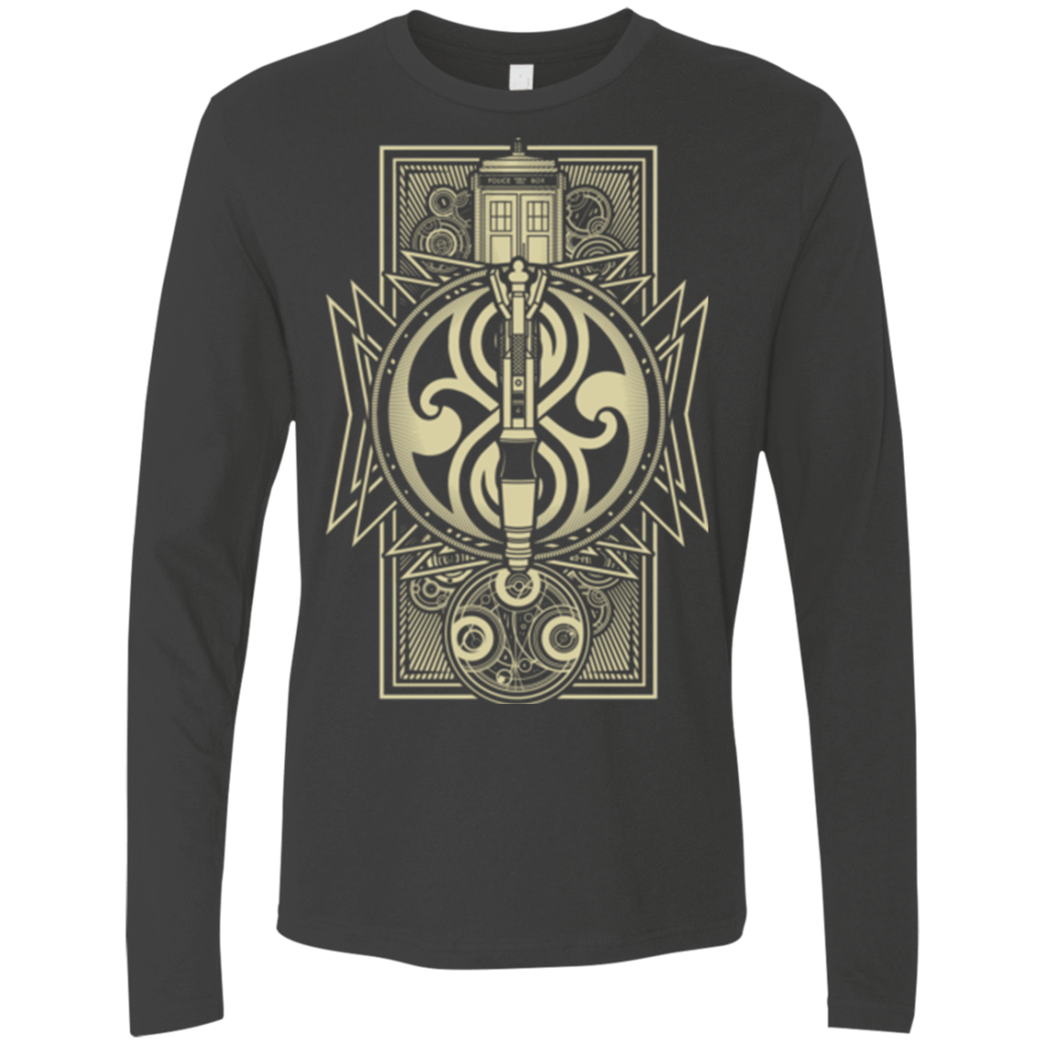 T-Shirts Heavy Metal / Small Time Lord Association Men's Premium Long Sleeve