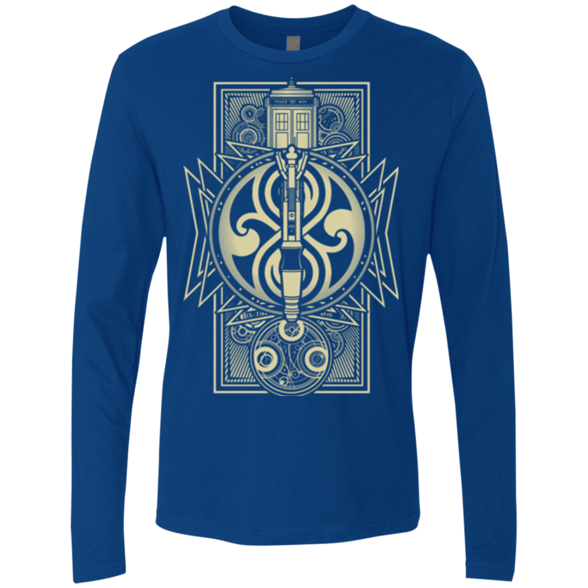 T-Shirts Royal / Small Time Lord Association Men's Premium Long Sleeve