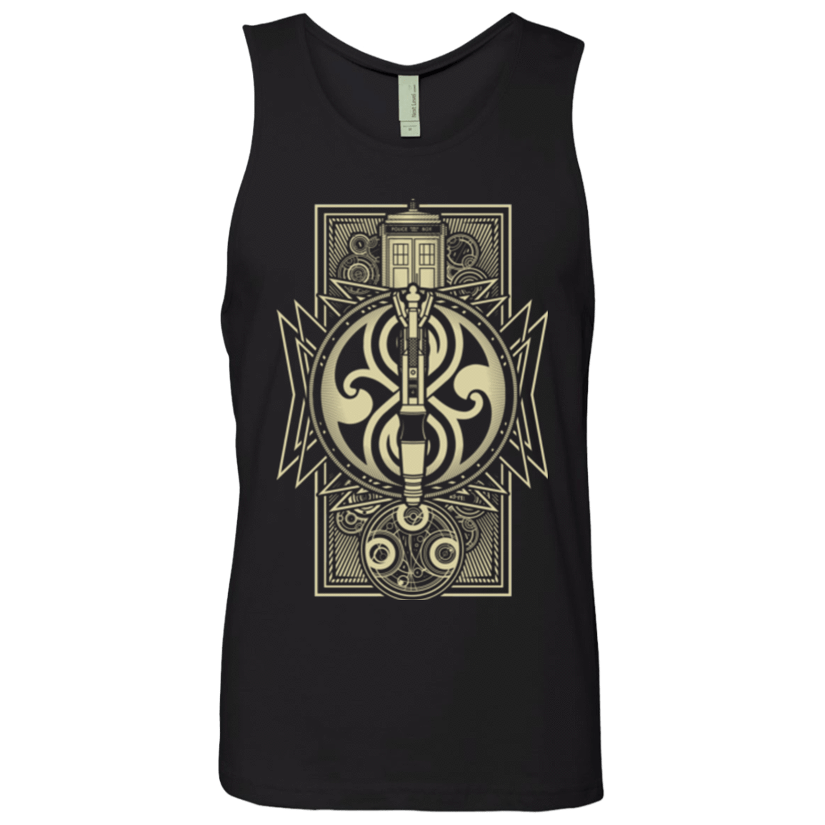 T-Shirts Black / Small Time Lord Association Men's Premium Tank Top
