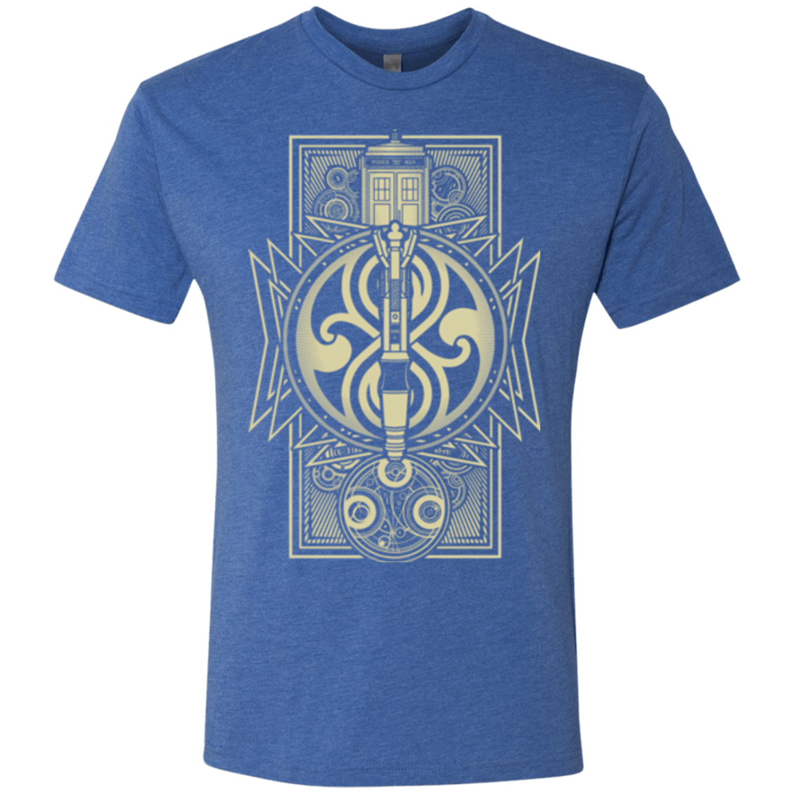 T-Shirts Vintage Royal / Small Time Lord Association Men's Triblend T-Shirt