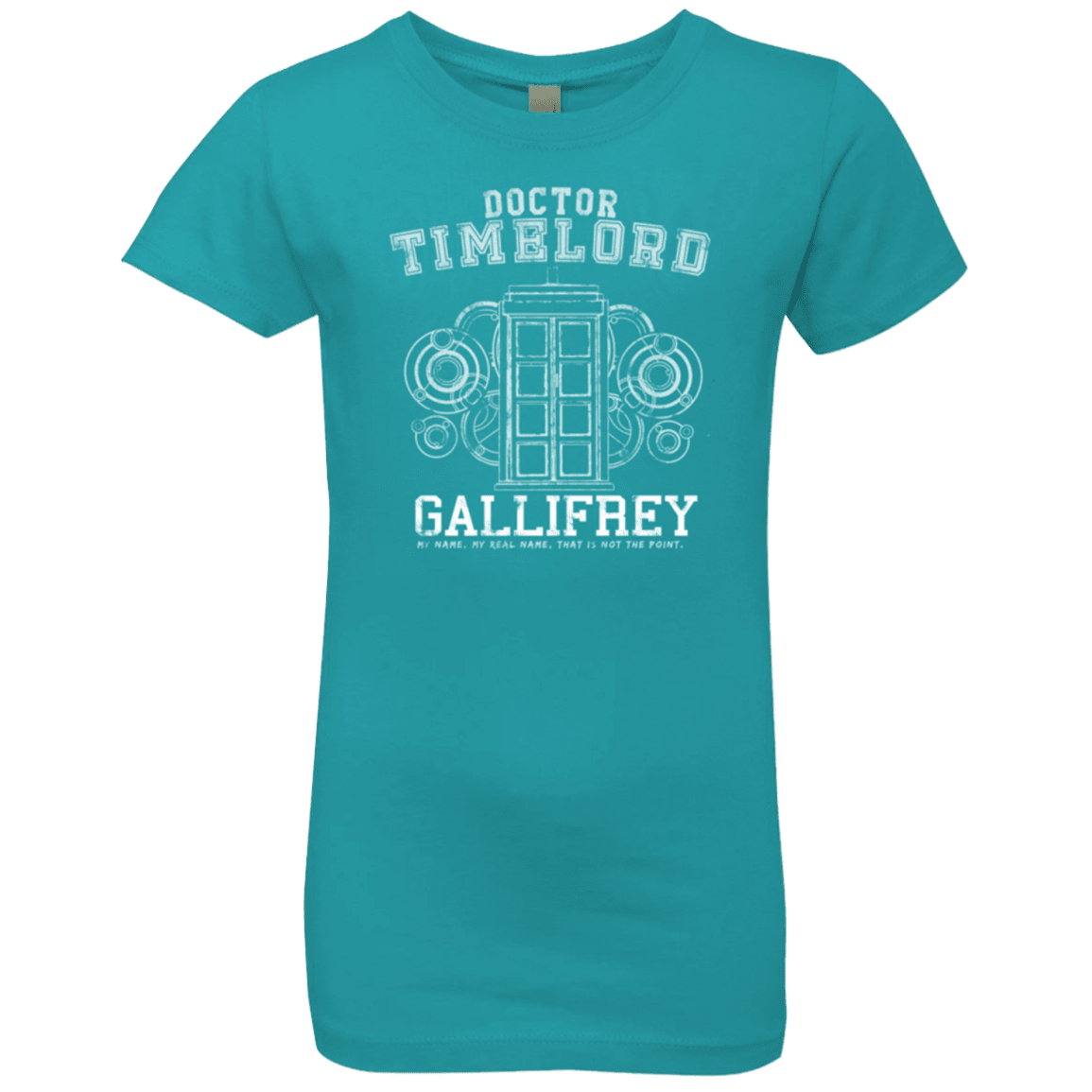 T-Shirts Tahiti Blue / YXS Time Lord Girls Premium T-Shirt