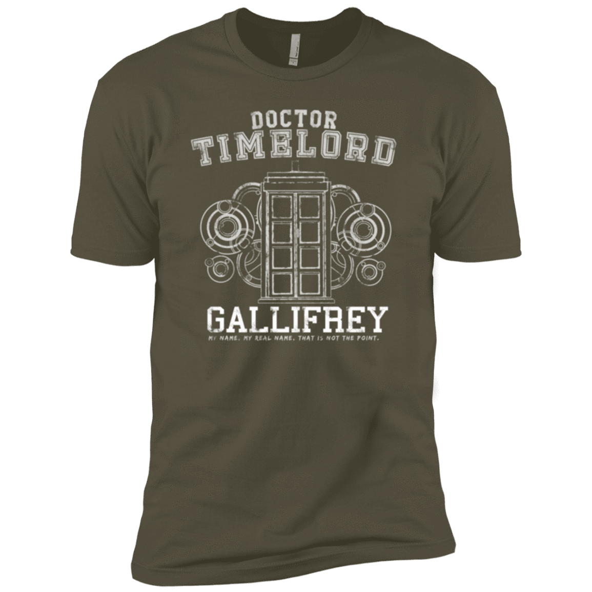 T-Shirts Military Green / X-Small Time Lord Men's Premium T-Shirt