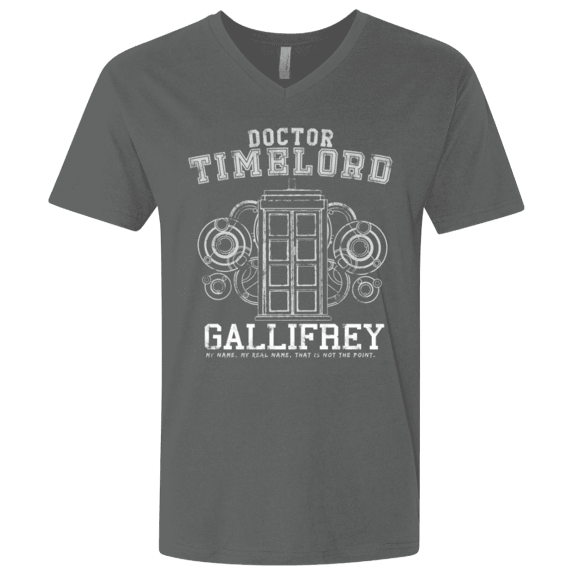T-Shirts Heavy Metal / X-Small Time Lord Men's Premium V-Neck