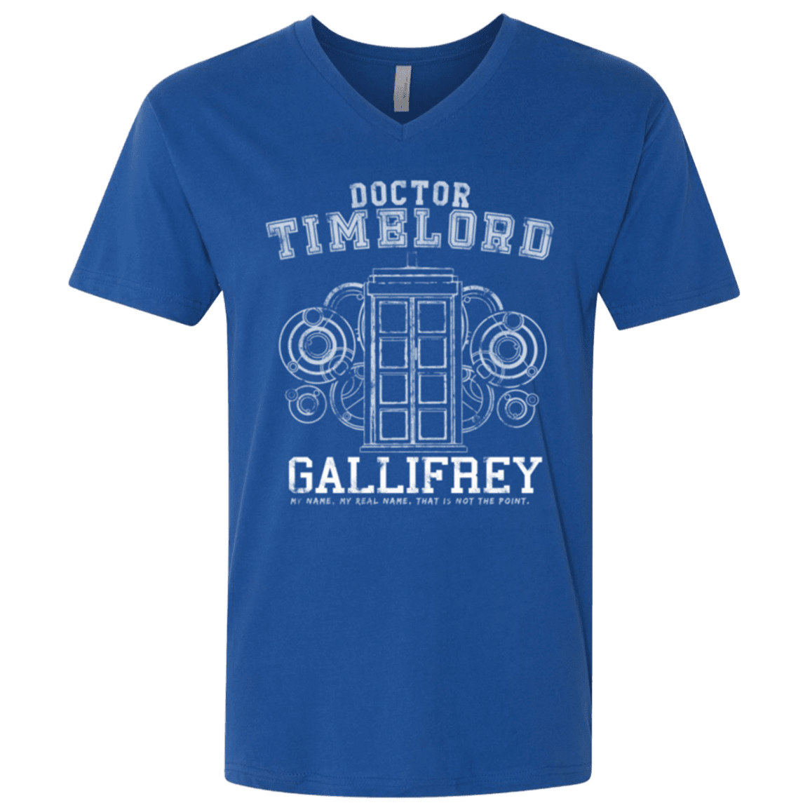 T-Shirts Royal / X-Small Time Lord Men's Premium V-Neck