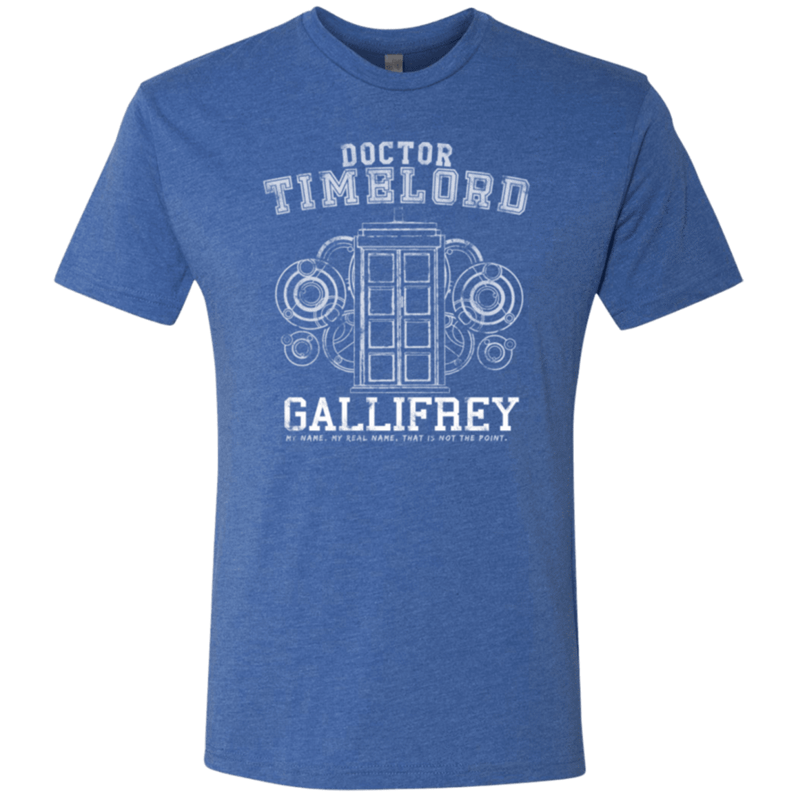 T-Shirts Vintage Royal / Small Time Lord Men's Triblend T-Shirt