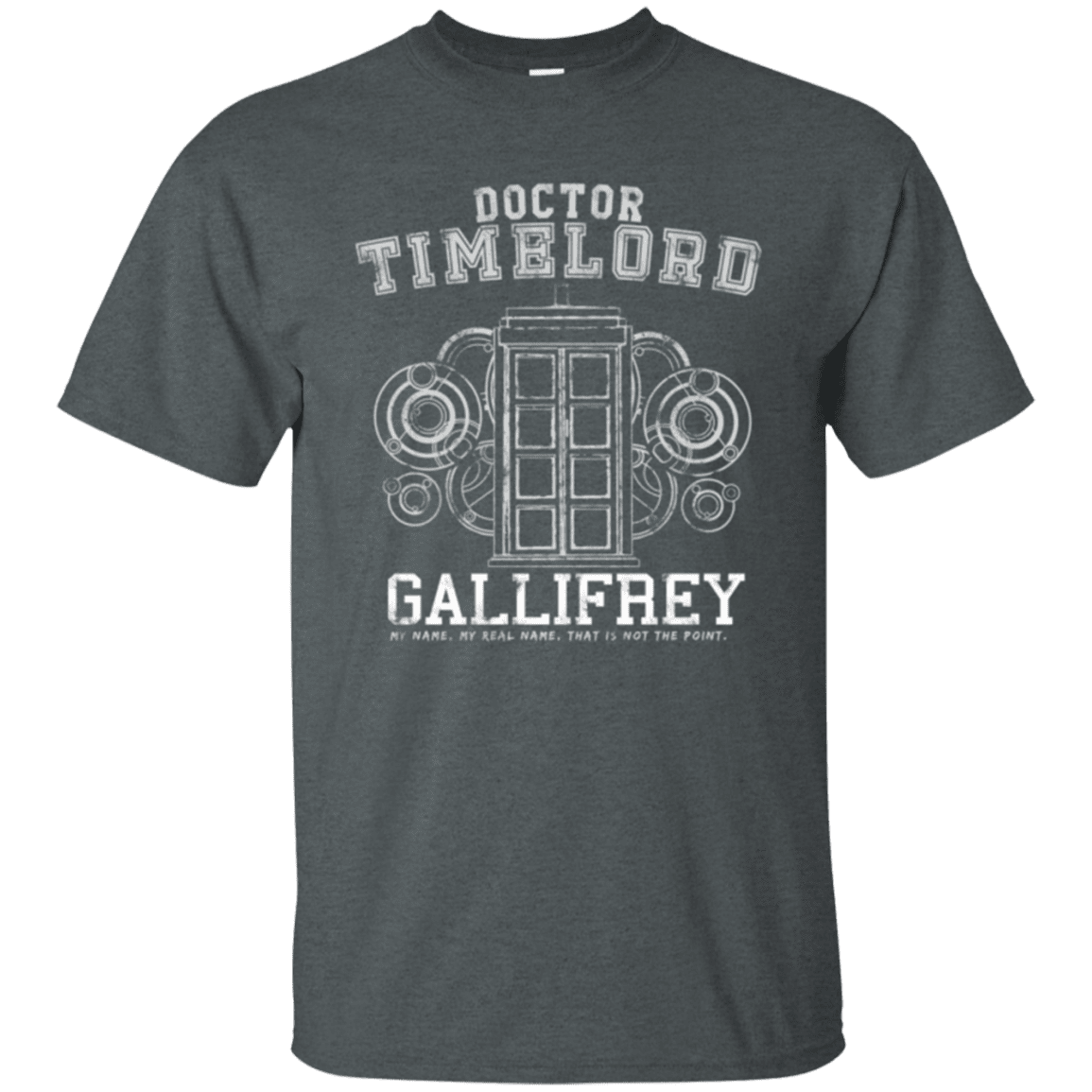 T-Shirts Dark Heather / Small Time Lord T-Shirt