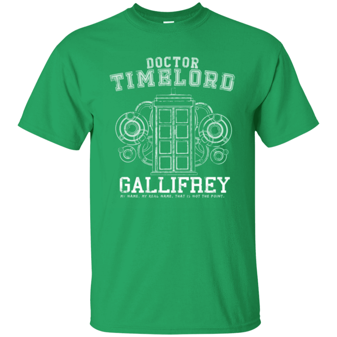 T-Shirts Irish Green / Small Time Lord T-Shirt