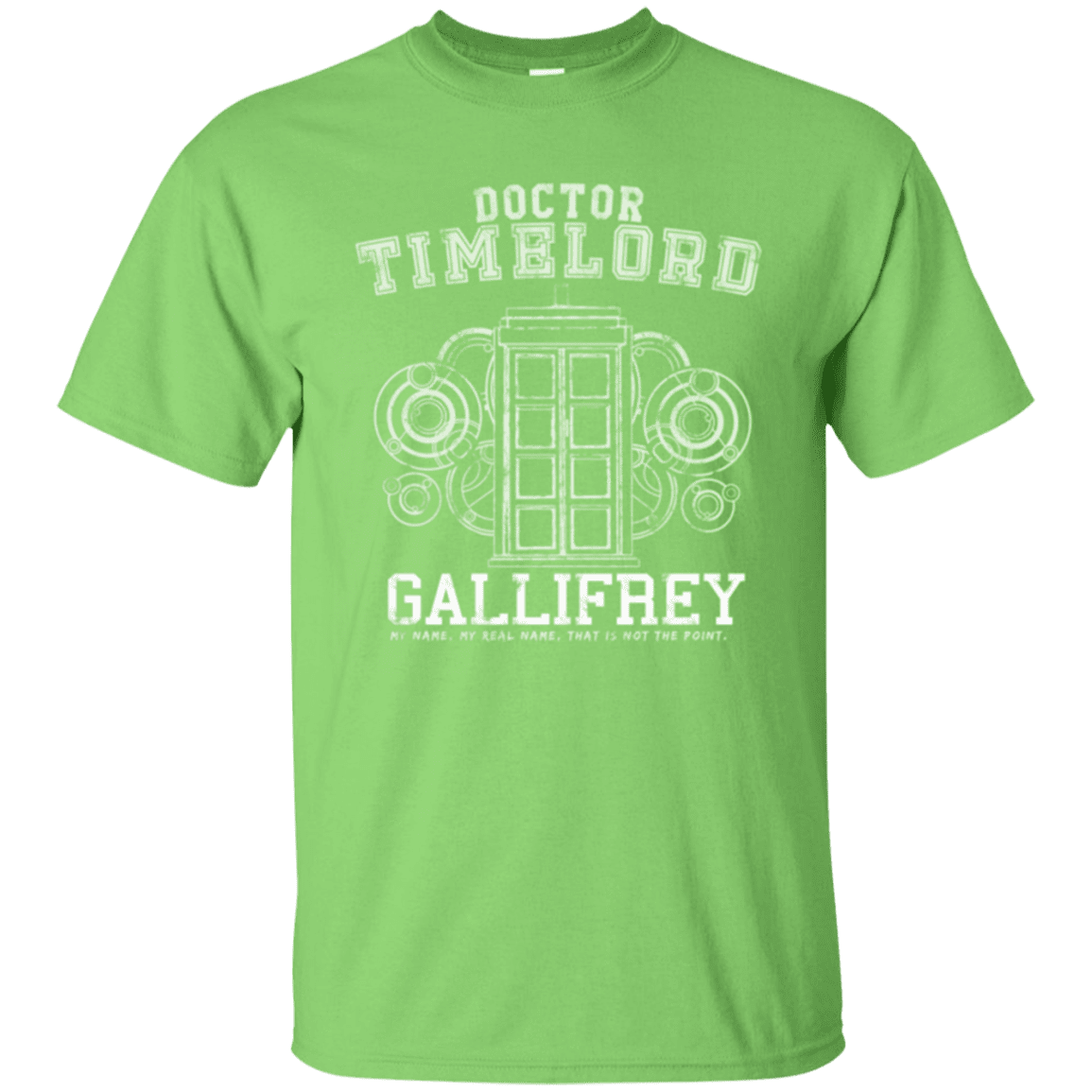 T-Shirts Lime / Small Time Lord T-Shirt