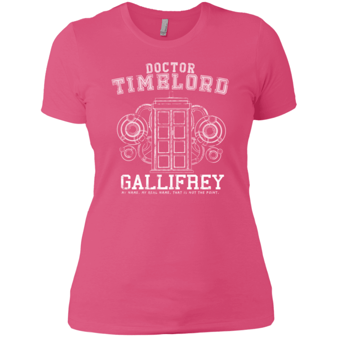 T-Shirts Hot Pink / X-Small Time Lord Women's Premium T-Shirt