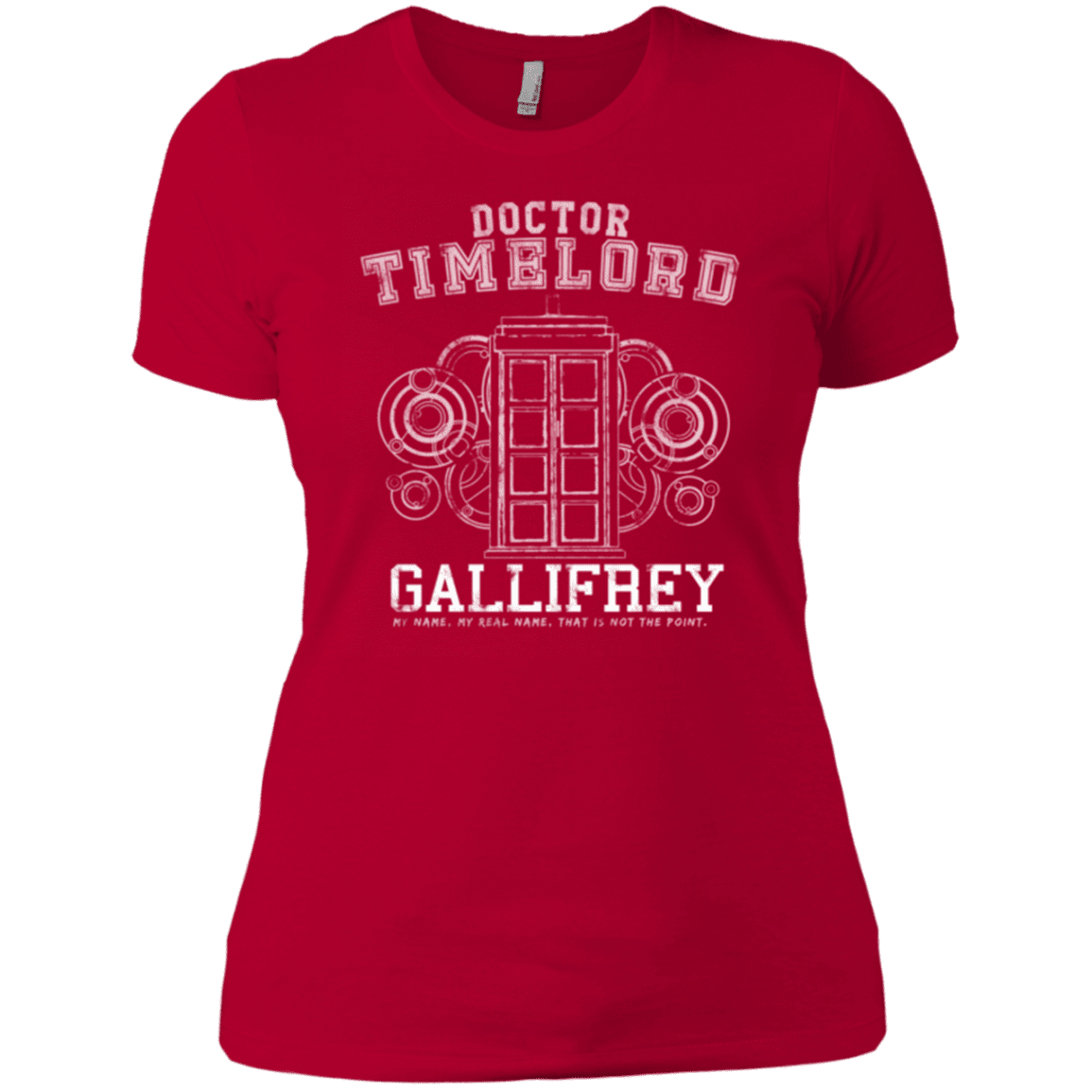 T-Shirts Red / X-Small Time Lord Women's Premium T-Shirt