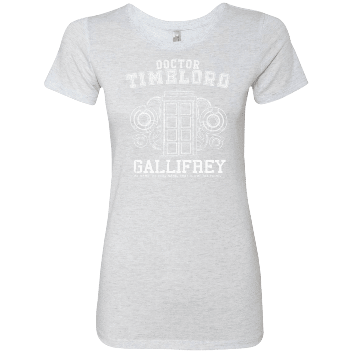 T-Shirts Heather White / Small Time Lord Women's Triblend T-Shirt