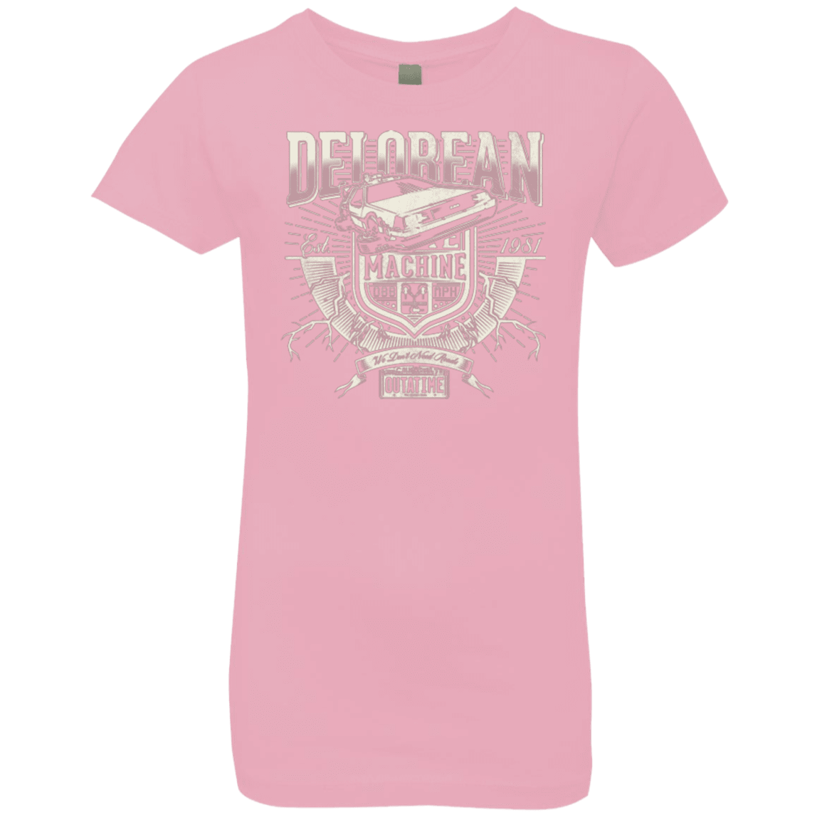 T-Shirts Light Pink / YXS Time Machine Girls Premium T-Shirt