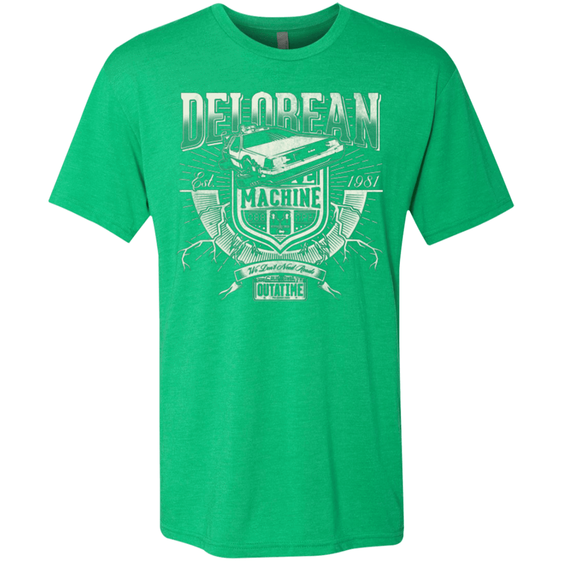 T-Shirts Envy / Small Time Machine Men's Triblend T-Shirt