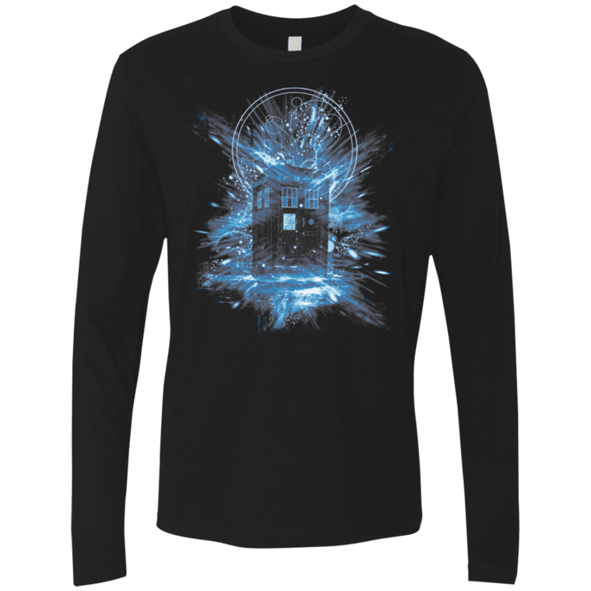 T-Shirts Black / Small Time Storm Men's Premium Long Sleeve
