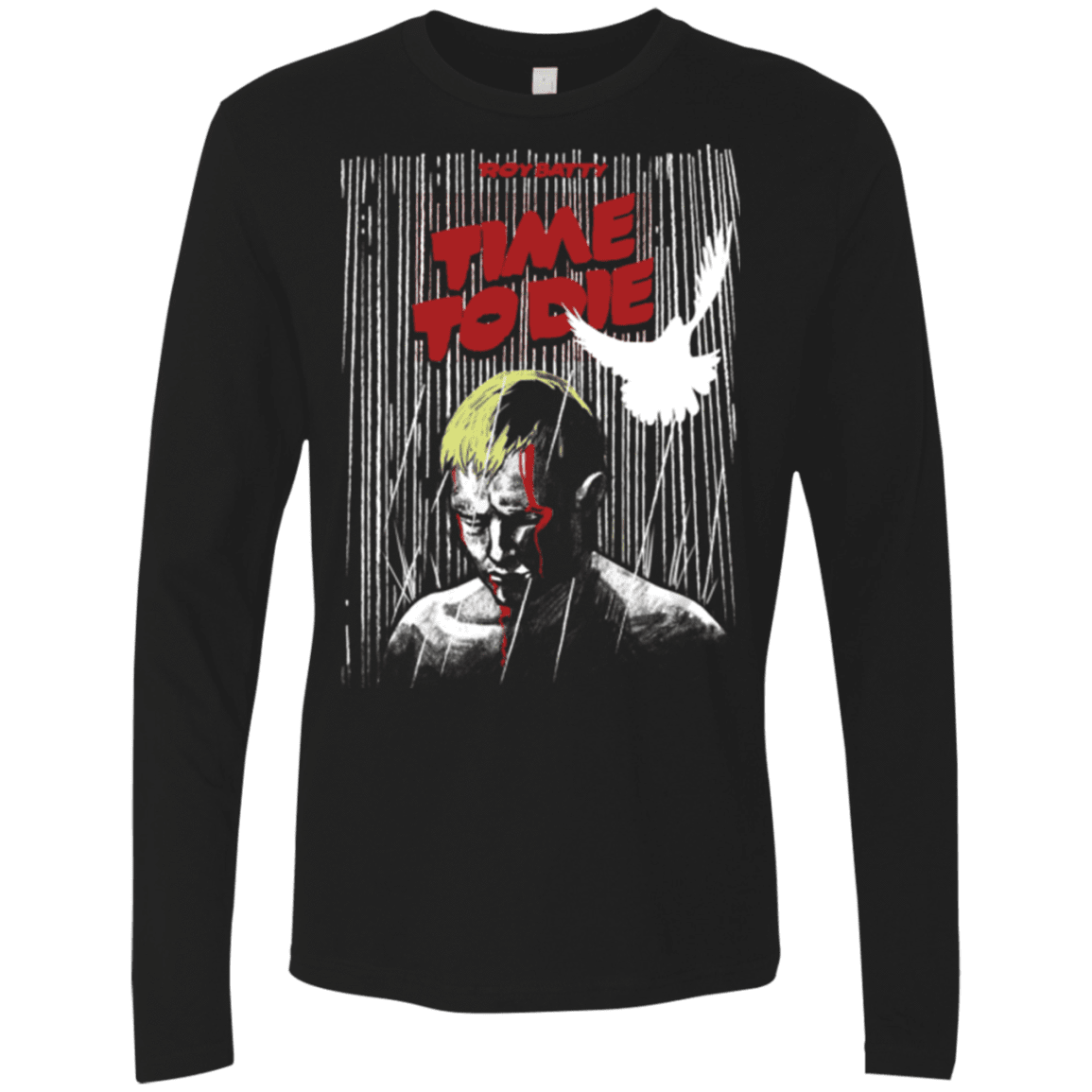 T-Shirts Black / Small Time to die Men's Premium Long Sleeve