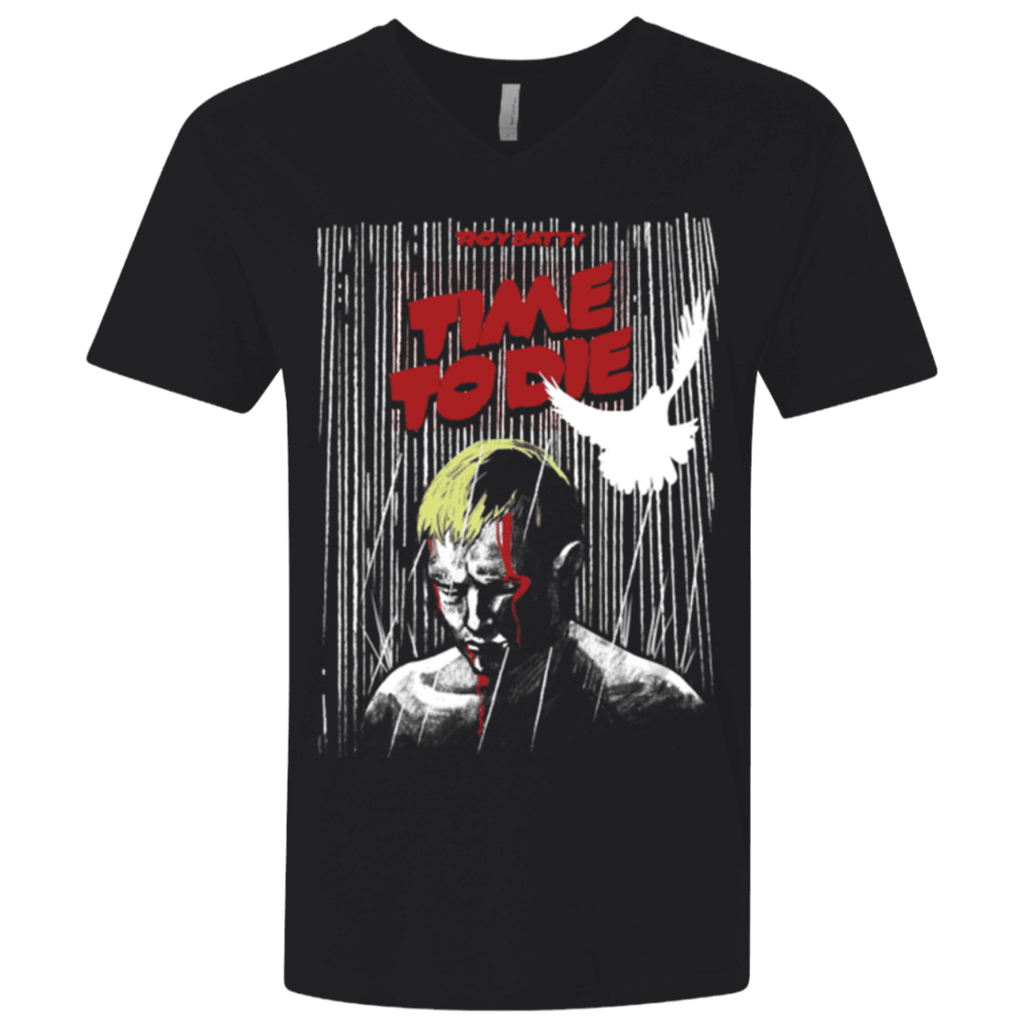 T-Shirts Black / X-Small Time to die Men's Premium V-Neck