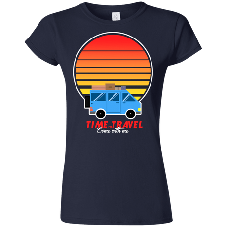 T-Shirts Navy / S Time to Travel Junior Slimmer-Fit T-Shirt